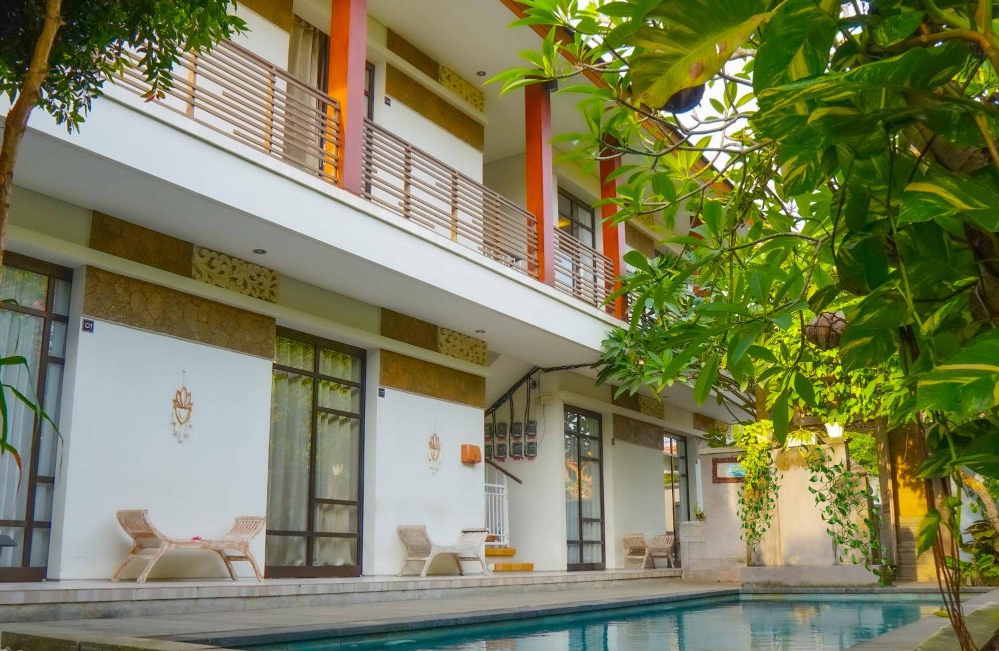 Отель Dirga'S House Sanur View By Eps Экстерьер фото